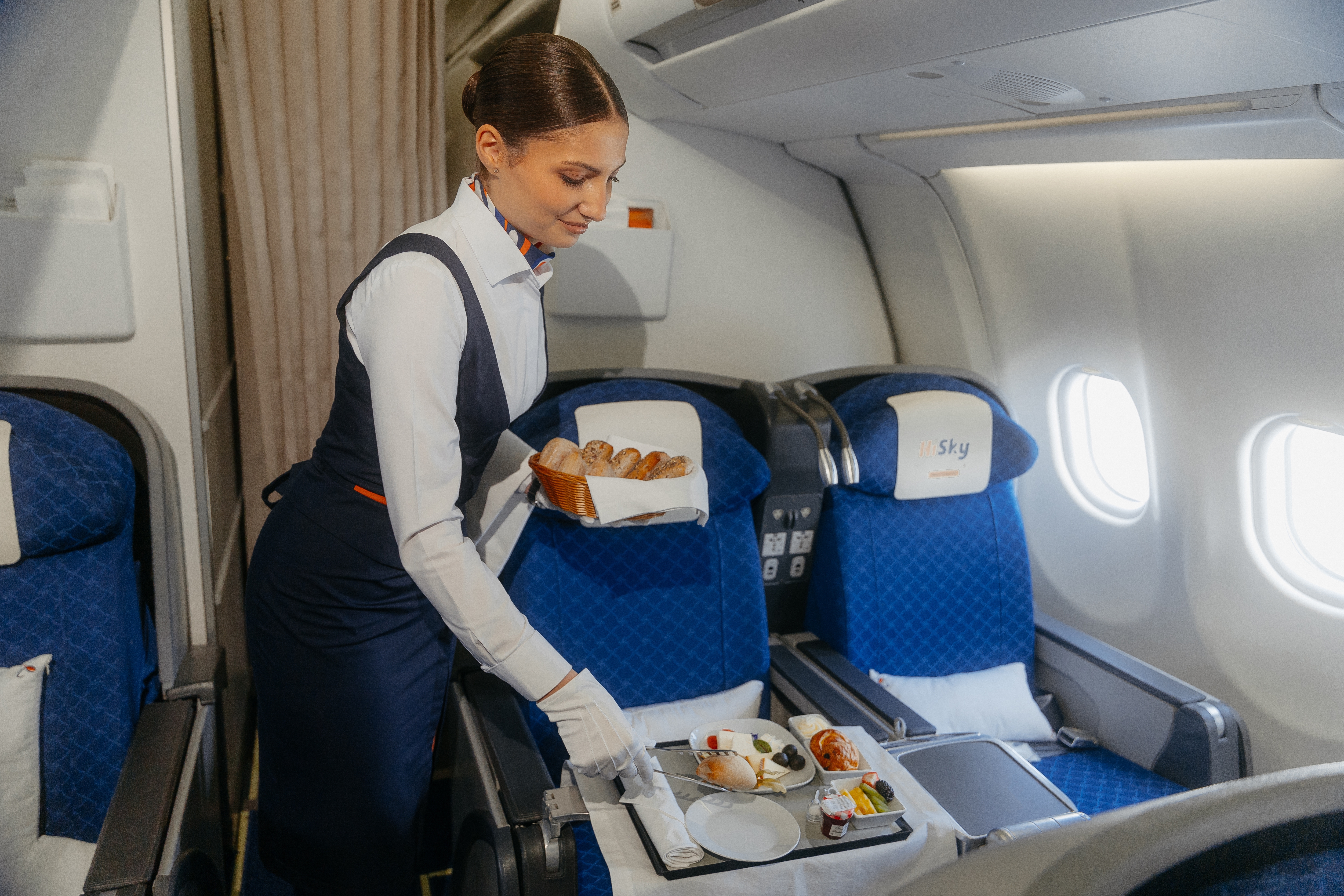 Airplane interior