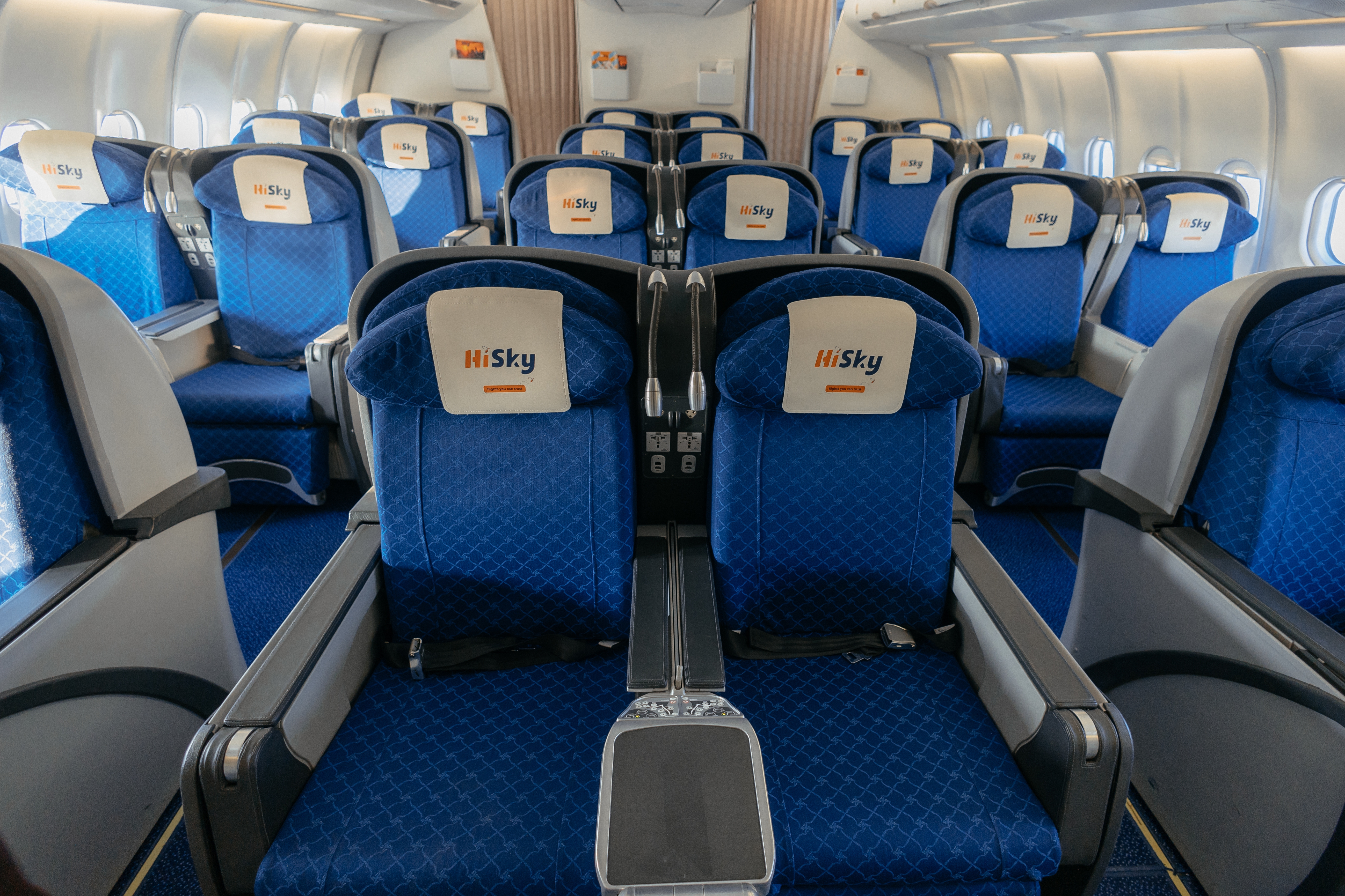 Airplane interior
